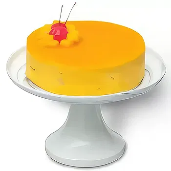 Buangkok flowers  -  Tangy Mango Mousse Cream Cake Flower Delivery