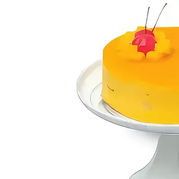 Buangkok flowers  -  Tangy Mango Mousse Cream Cake Flower Bouquet/Arrangement