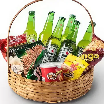 Brazil flowers  -  Basket Cottage Flower Bouquet/Arrangement