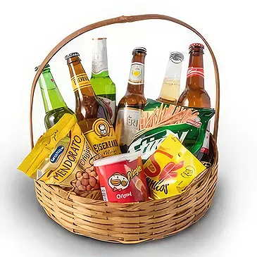 Brazil flowers  -  Surprise Basket Flower Bouquet/Arrangement