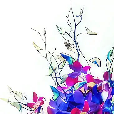 Buangkok flowers  -  Beautiful Orchid Arrangement Flower Bouquet/Arrangement