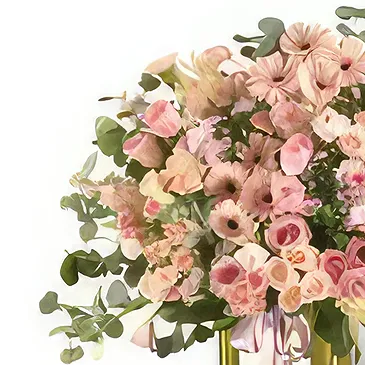 Buangkok flowers  -  Delightful Pink Flower Bouquet/Arrangement