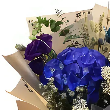 Buangkok flowers  -  Magical Shades Flower Bouquet/Arrangement