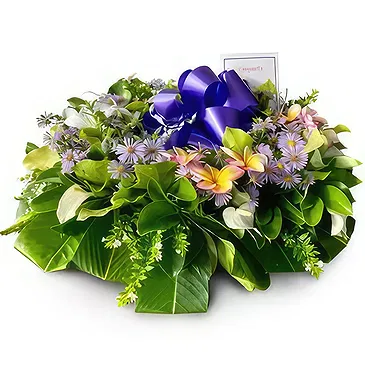 Nakorotubu blommor- Tyst grön Bukett/blomsterarrangemang