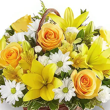 Buangkok flowers  -  Sunniness Kiss Flower Bouquet/Arrangement