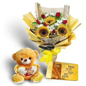 flores de Malibcong- Presente Real Bouquet/arranjo de flor