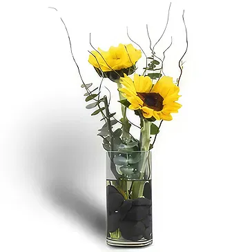 Buangkok flowers  -  Superior Pair of Sunflower Flower Bouquet/Arrangement