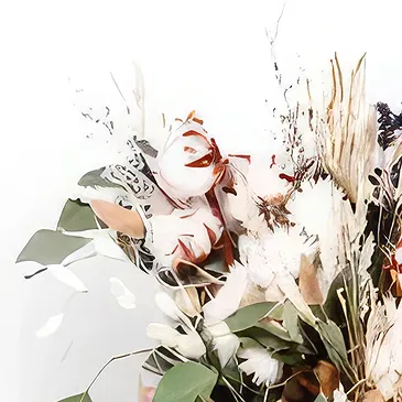 Buangkok flowers  -  Santa White Floral Bouquet Flower Bouquet/Arrangement