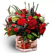 Buangkok online Florist - Imaginative Festive Floral Vase Bouquet