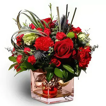 Buangkok flowers  -  Imaginative Festive Floral Vase Flower Delivery