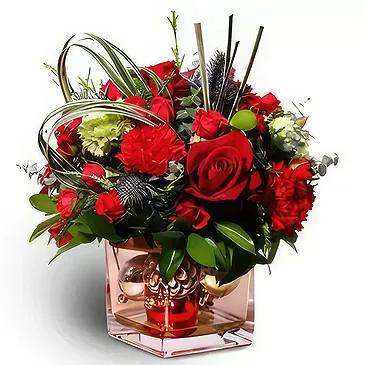 Buangkok flowers  -  Imaginative Festive Floral Vase Flower Bouquet/Arrangement