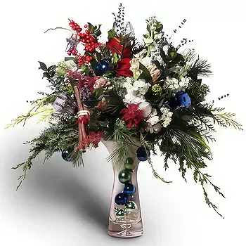 Buangkok flowers  -  Cheerful Floral Vase Flower Delivery