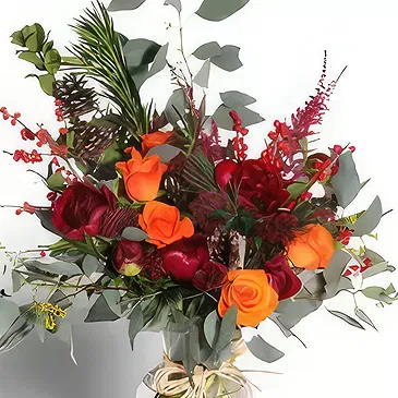 Buangkok flowers  -  Winter Floral Vase Flower Bouquet/Arrangement