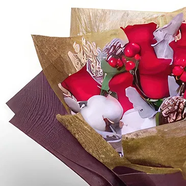 Buangkok flowers  -  Yuletide Flower Bouquet/Arrangement