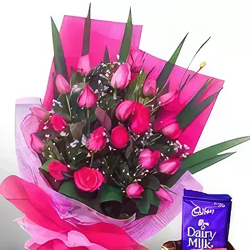 flores de Dingalan- Blush rosa Bouquet/arranjo de flor