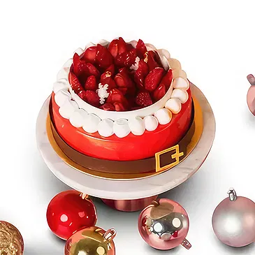 Buangkok flowers  -  Traditional Christmas Cake Flower Bouquet/Arrangement