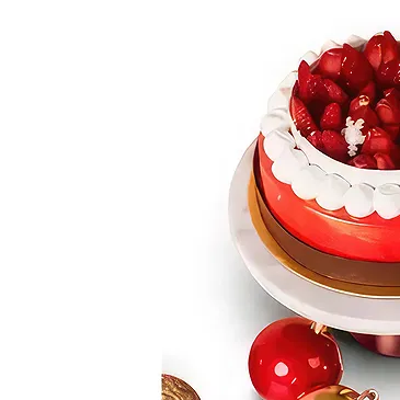 Buangkok flowers  -  Traditional Christmas Cake Flower Bouquet/Arrangement