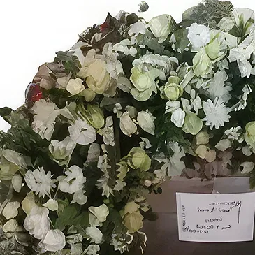 Adma flowers  -  Wreath model Flower Bouquet/Arrangement