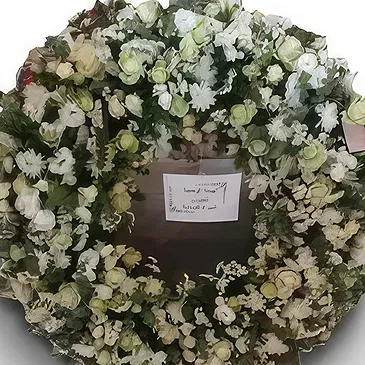 Adma flowers  -  Wreath model Flower Bouquet/Arrangement