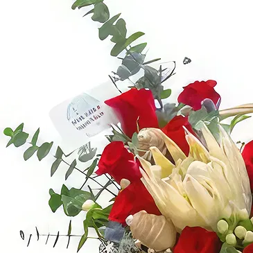 An-Najadah blomster- Vinter Blomsterarrangementer bukett