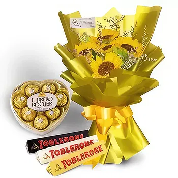 Philippines flowers  -  Teddy on Top Flower Delivery