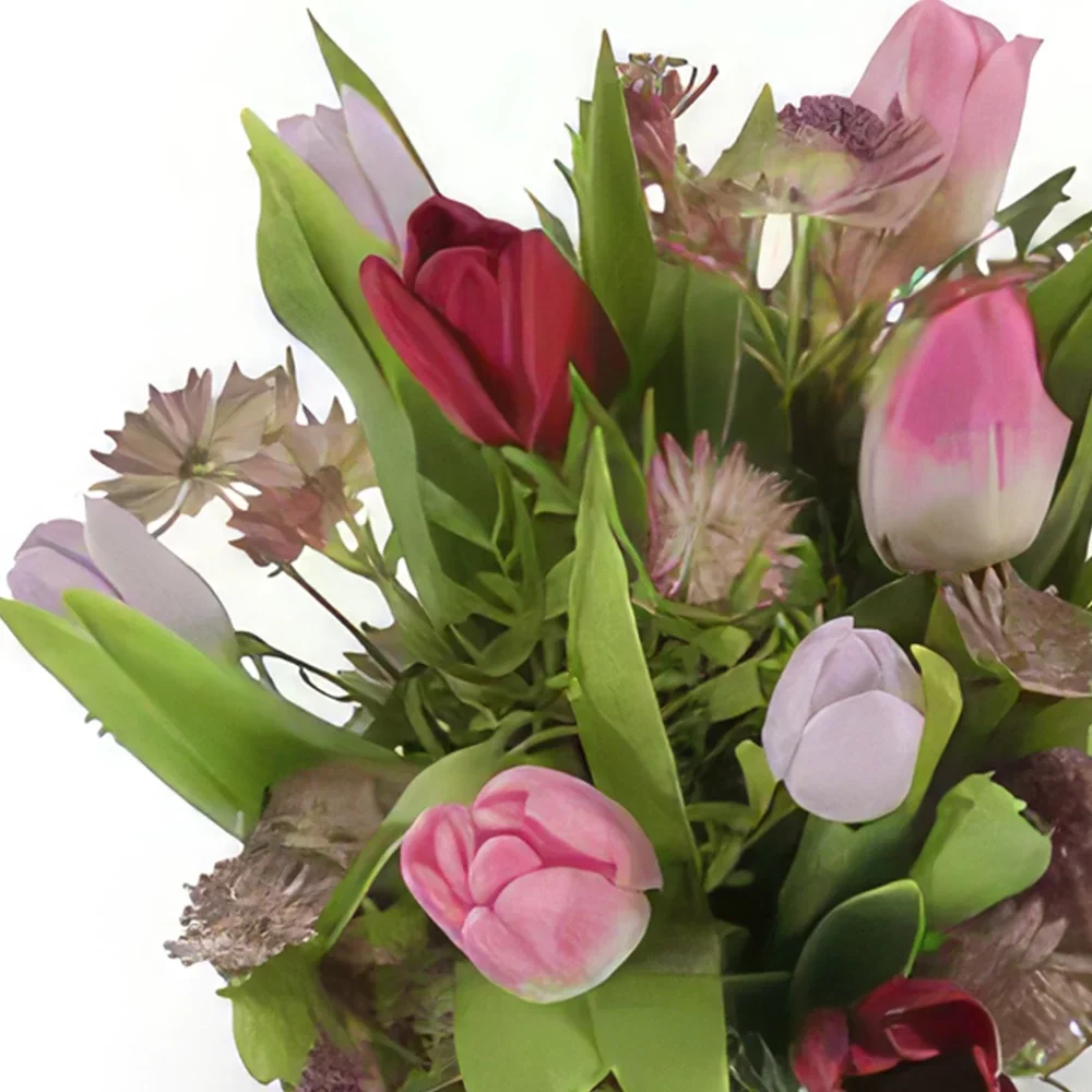 بائع زهور أوسلو- خجل الحب باقة الزهور