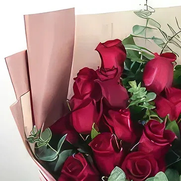 Buangkok flowers  -   Red Ribbon Flower Bouquet/Arrangement