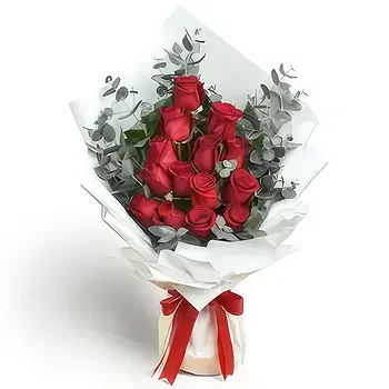 Buangkok flowers  -  15 Red Roses Flower Delivery