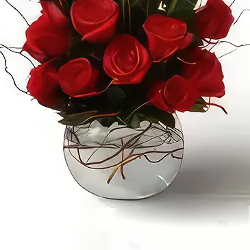 Buangkok flowers  -  Plan Red Flower Bouquet/Arrangement