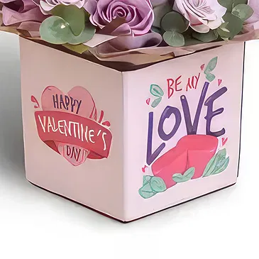 Buangkok flowers  -  Pink& Purple Flower Bouquet/Arrangement