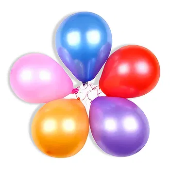 fleuriste fleurs de Couva Central- 5 ballons mixtes (sans hélium) Fleur Livraison