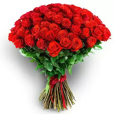 Adma flowers  -  Plan Red  Flower Bouquet/Arrangement