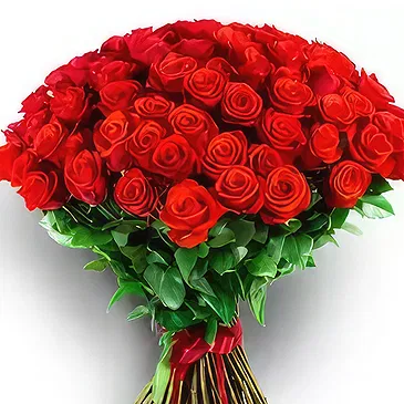 Adma flowers  -  Plan Red  Flower Bouquet/Arrangement