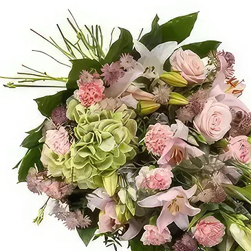 Bristol blomster- Hederlig Blomsterarrangementer bukett
