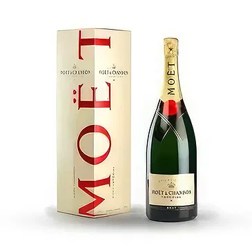 Es Cavallet λουλούδια- Σαμπάνια Moët & Chandon Μπουκέτο/ρύθμιση λουλουδιών