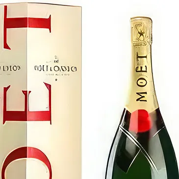 Es Cavallet λουλούδια- Σαμπάνια Moët & Chandon Μπουκέτο/ρύθμιση λουλουδιών