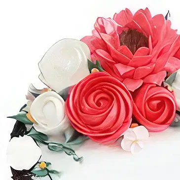 Cho Dok blomster- Roser på toppen Blomst buket/Arrangement