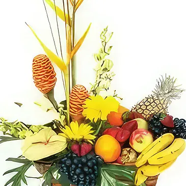 Friendship flowers  -  Fruit and Flowers Flower Bouquet/Arrangement