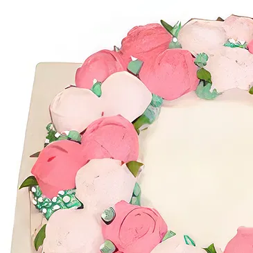 Cho Dok blomster- Rose Ocean kage Blomst buket/Arrangement