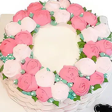 Cho Dok blomster- Rose Ocean kage Blomst buket/Arrangement