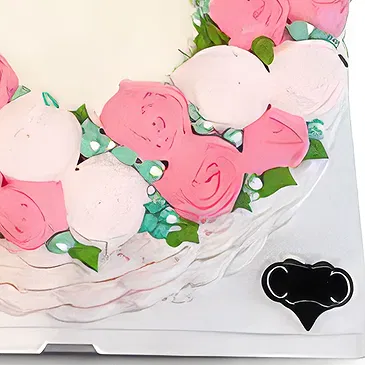 Cho Dok blomster- Rose Ocean kage Blomst buket/Arrangement