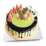 Cho Dok online Blomsterhandler - Dejlig Matcha kage Buket