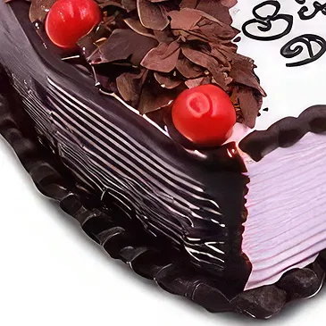 Rājbirāj flowers  -  Sweet Heart Cake Flower Bouquet/Arrangement