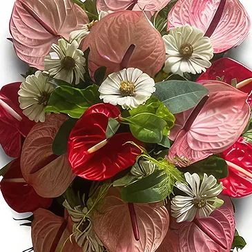 St. John flowers  -  Eternal Remembrance Flower Bouquet/Arrangement