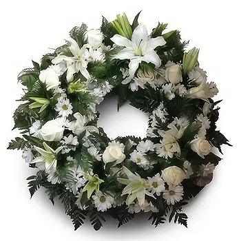 Blowing Point blomster- Rolig farvel Blomst Levering