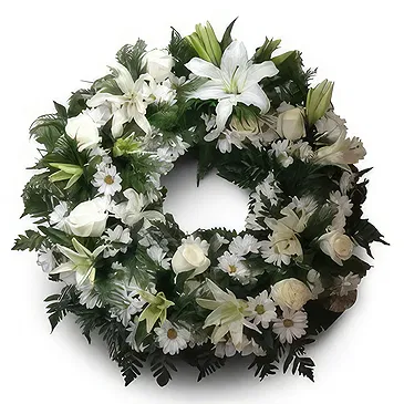 Blowing Point blomster- Rolig farvel Blomsterarrangementer bukett