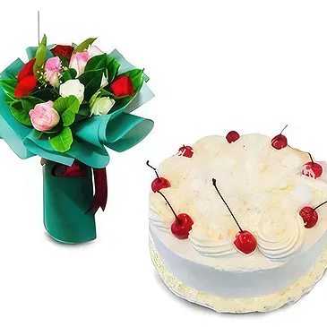 Mankhan flowers  -  Delightful Present Flower Bouquet/Arrangement