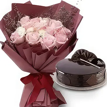 Mankhan flowers  -  Simplicity with Taste Flower Bouquet/Arrangement