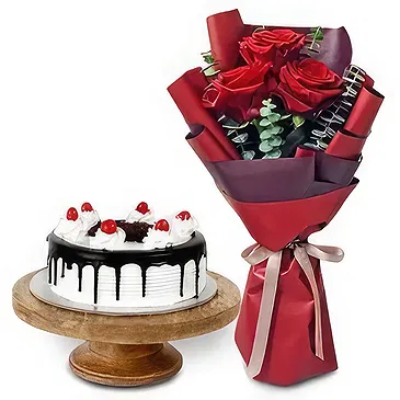 Mankhan flowers  -  Romantic Flavor Flower Bouquet/Arrangement