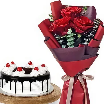Mankhan flowers  -  Romantic Flavor Flower Bouquet/Arrangement